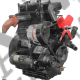 Двигатель дизельный TY295IT (2-цилиндра 22 л.с. водяное охлаждение)
