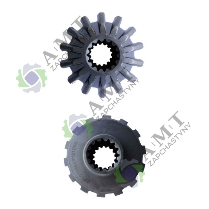 Шестерня верхняя вертикального вала переднего моста ДТЗ5504К