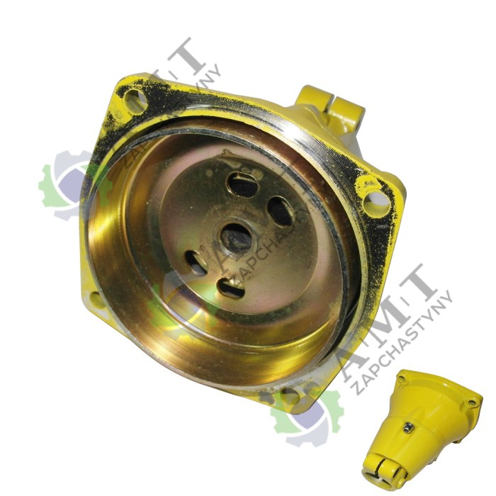 Вузол зчеплення (d=26 мм, 9 шліців)(жовтий) мотокоси Китай 40/44