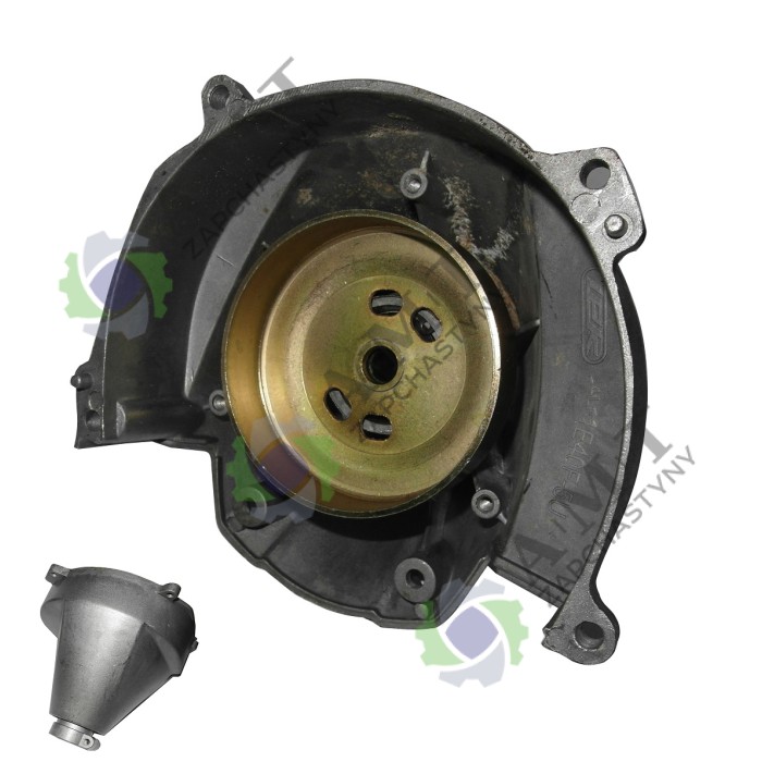 Вузол зчеплення (d=28 мм, 9 шліців)(в корпусі)(сріблястий) мотокоси Vitals 40/40