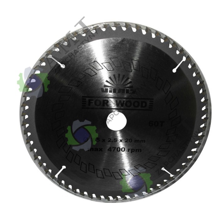 Диск отрезной (185х2,5х20 60T) Rg 1914BXl-35 Диск отрезной (185х2,5х20 60T) Rg 1914BXl-35