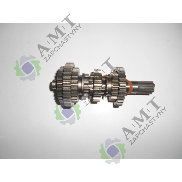 Вал КПП вторичный в сборе (шлицы) FT150ZH,FT200ZH,GW200ZH-E,FT200ZH-8/ДТЗ МТ200-2