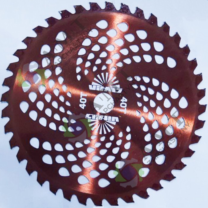 Нож (40 зуб., красный) BK5227h