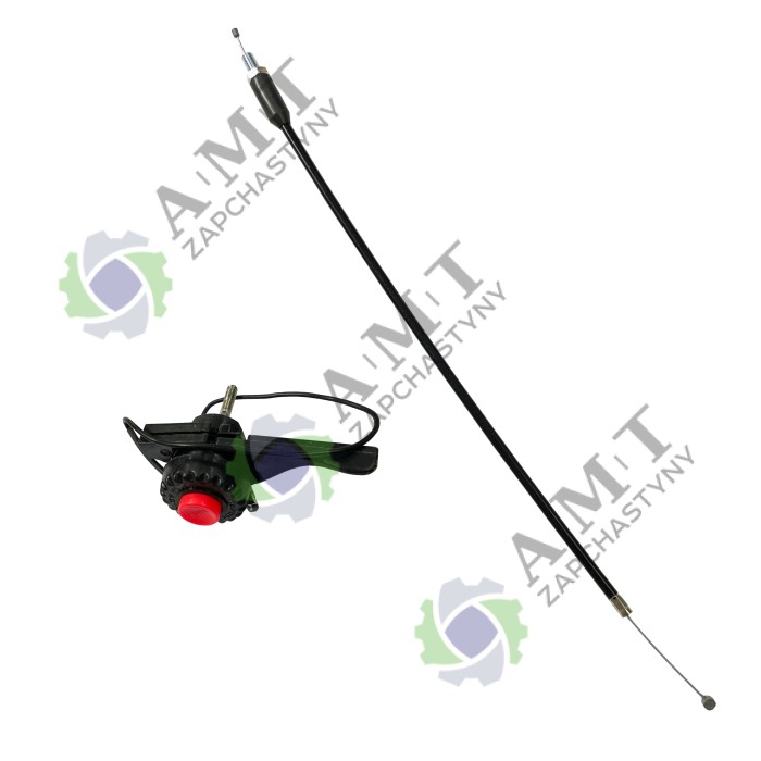 Ручка газа (с тросом, L=360мм) ВБМ-2552-2,10-14