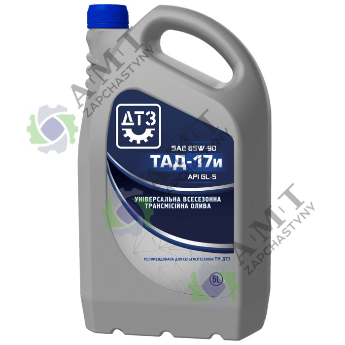 Масло трансмиссионное ДТЗ ТАД-17и, канистра 5л ПЭ