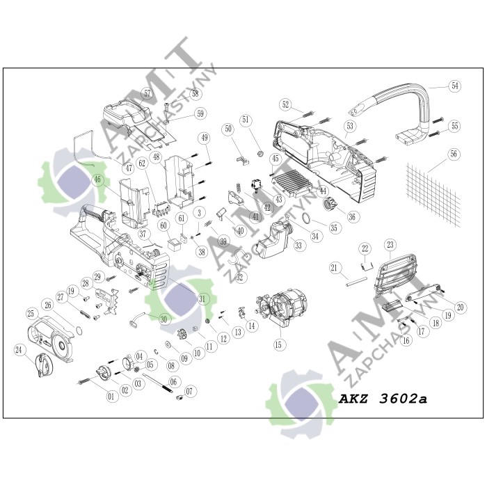 Схема AKZ 3602a