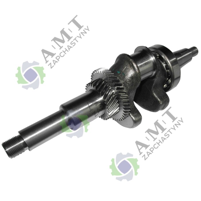 Вал коленчатый ДБ 188F (резьба, D=20 мм) (кованый)