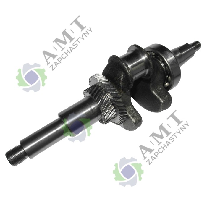 Вал коленчатый ДБ 190F (резьба, D=20 мм) (кованый)