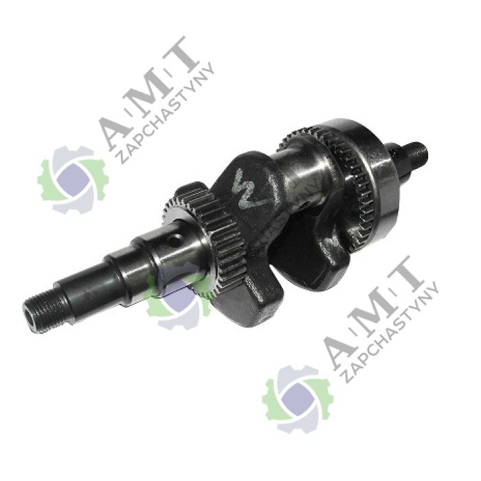 Вал коленчатый ДД 170F (резьба, D=16 мм) (кованый)