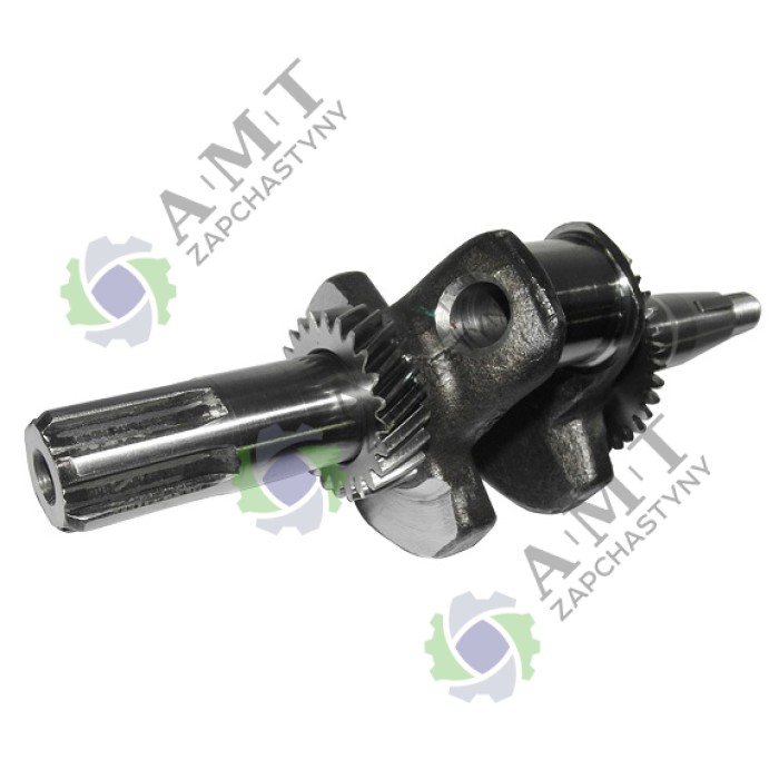 Вал коленчатый ДБ 168FB (шлиц- 6 шт., D=25 мм) (кованый)