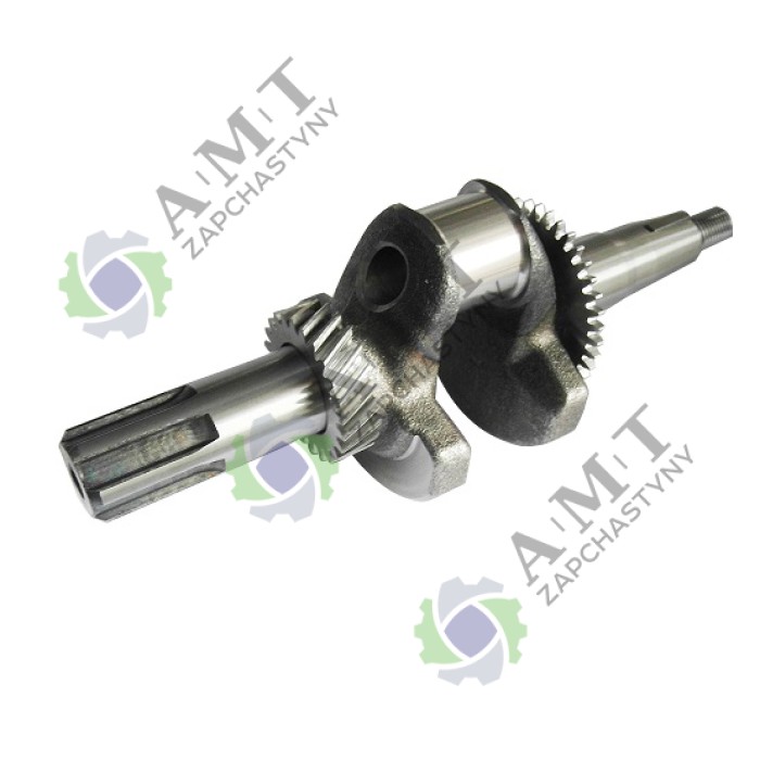 Вал коленчатый ДБ 170FA (шлиц-6 шт., D=25 мм) (кованый)