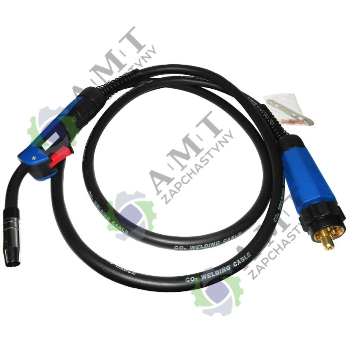 Рукав зварювальний напівавтомат (3м) (швидкознімний, різьба)