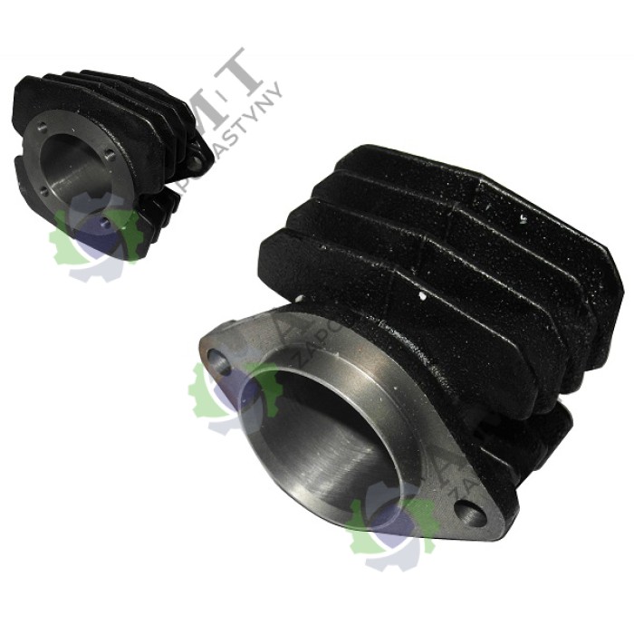 Циліндр (D=47 мм. Н=70 мм.)(2 отв. 80 мм.) компресора