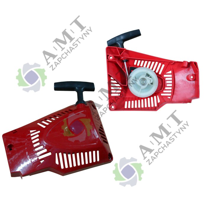 Стартер (4 зач.пластик,червоний) (СБ-6) бензопили Vitals 38сс/40cc