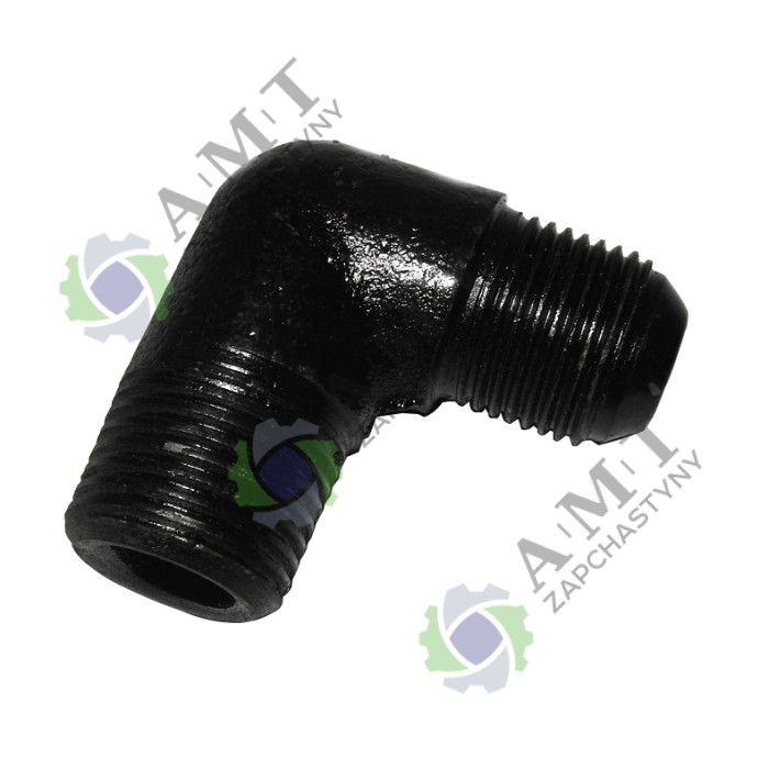 Коліно (куток) (18x21 мм) головки циліндра компресора