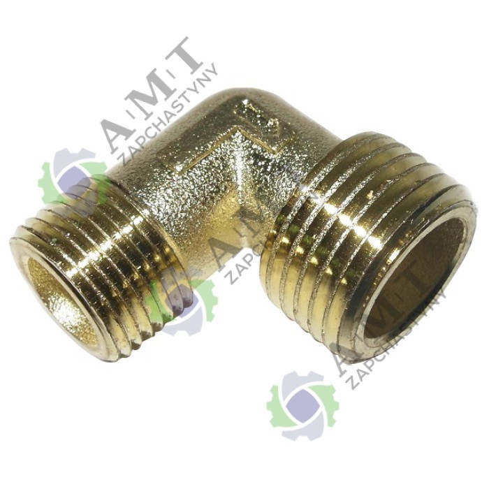 Колено (уголок) (16x20 мм) головки цилиндра компрессора