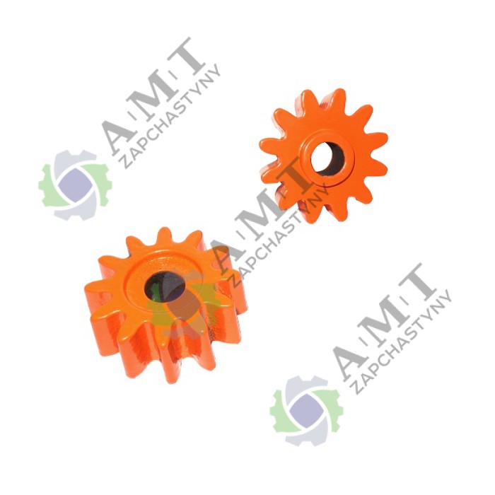 Шестерня ведуча (штифт)(D=69,5 мм, d=17 мм, 12 зуб.) бетономішалки