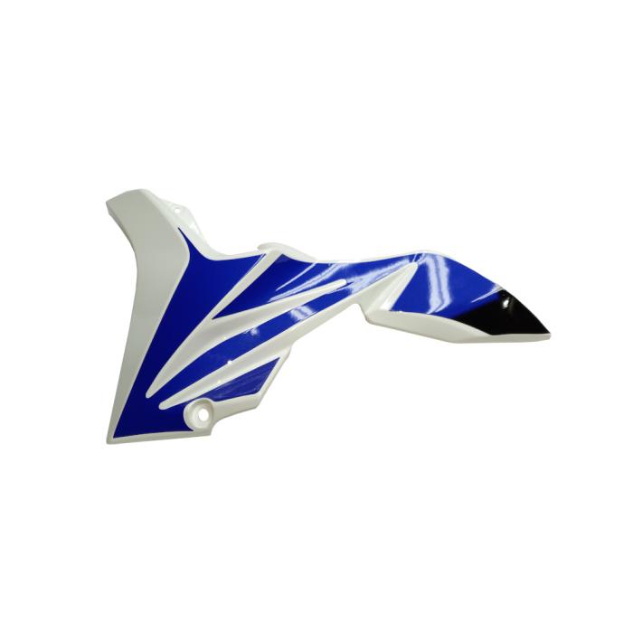 Облицовка боковая левая бело-синяя SP125C-4WQ