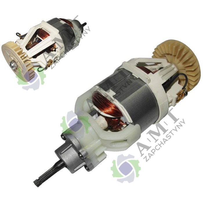 Двигун (1 кВт) (з редуктором) електрокоси