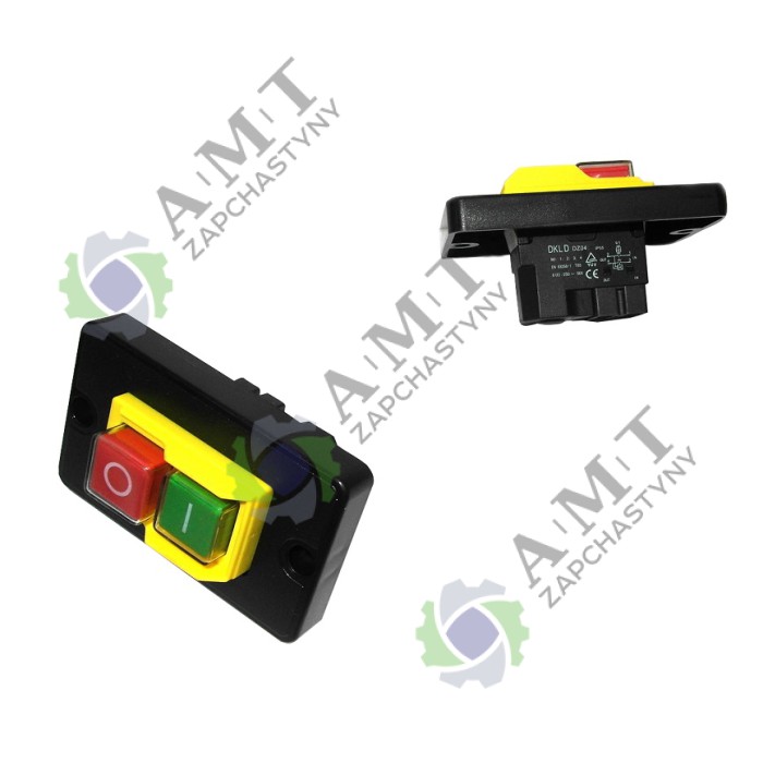 Кнопка Увімк/Вимк (4 контакти, 6A серія 