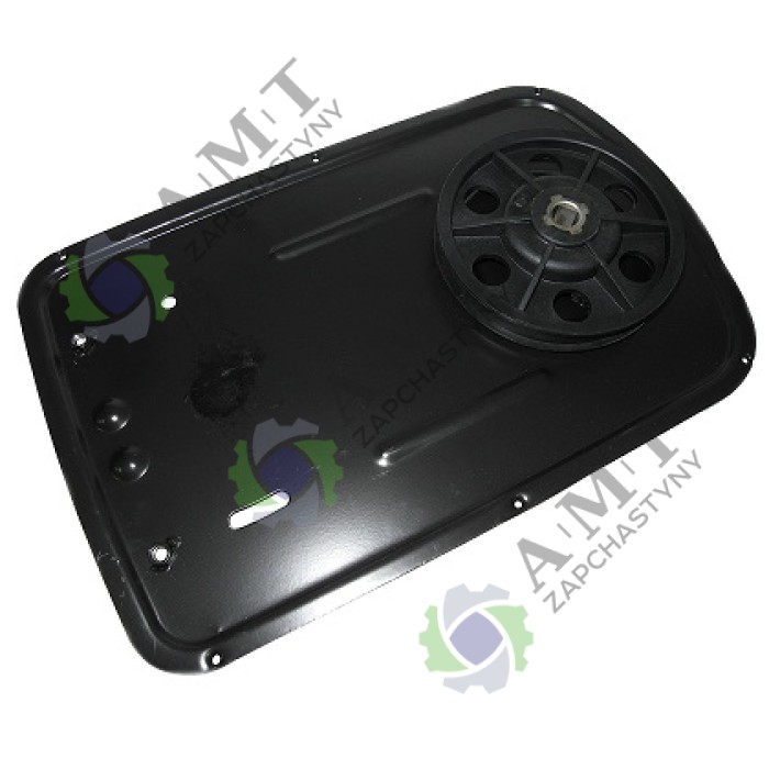 Пластина кріплення двигуна (зі шківом, під підшипник) бетономішалки