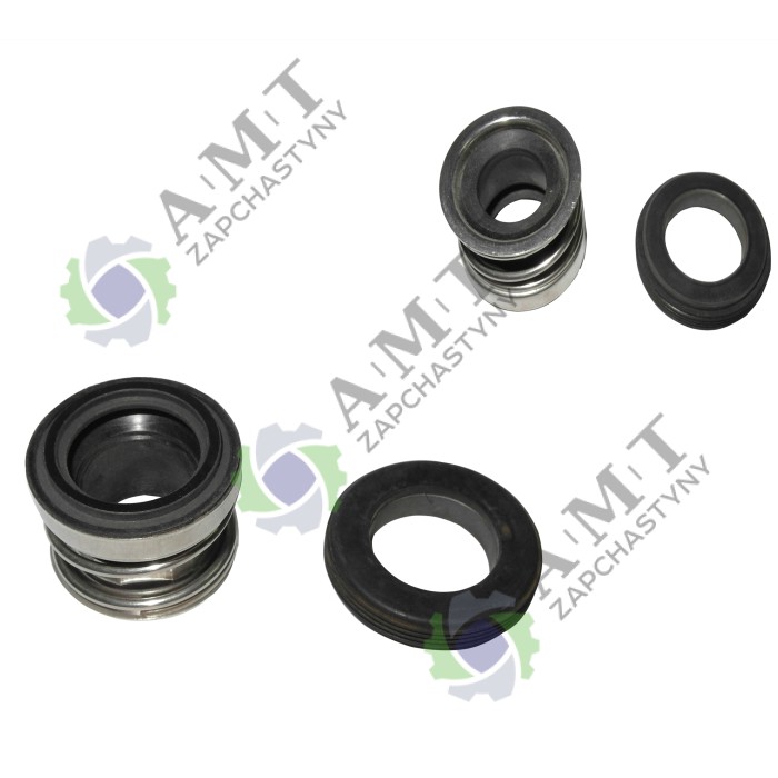 Сальник керамічний (з пружиною) (D1=35 мм, D2=33 мм, Dвн=17 мм, L=33 мм) мотопомпи