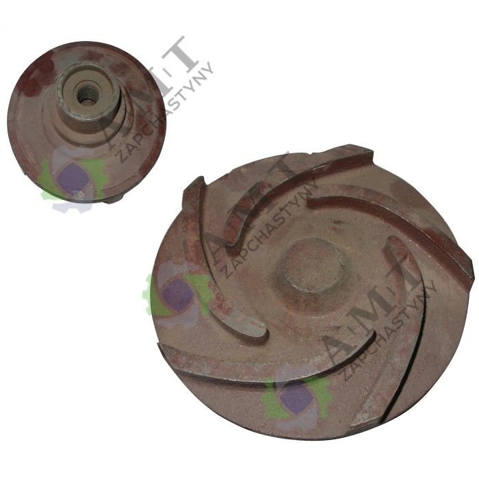 Крильчатка (3-ри лопаті) (D=118 мм, різьба М15, L= мм) мотопомпи