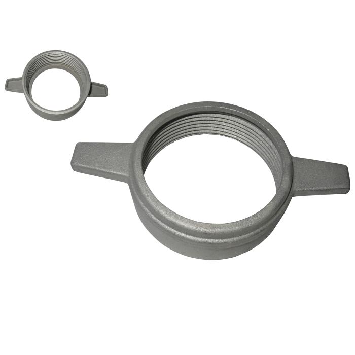 Гайка фланца (патрубка)(D=80 мм, шаг=3 мм) мотопомпы