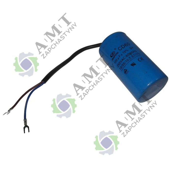 Конденсатор (100mF, 250V. CB60) компресора
