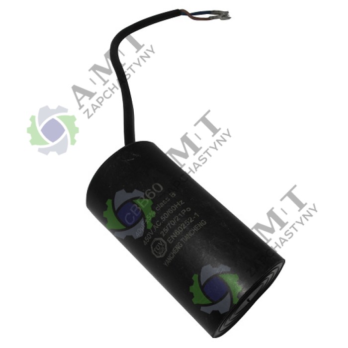 Конденсатор (40mF, 450V. CBВ60) компресора