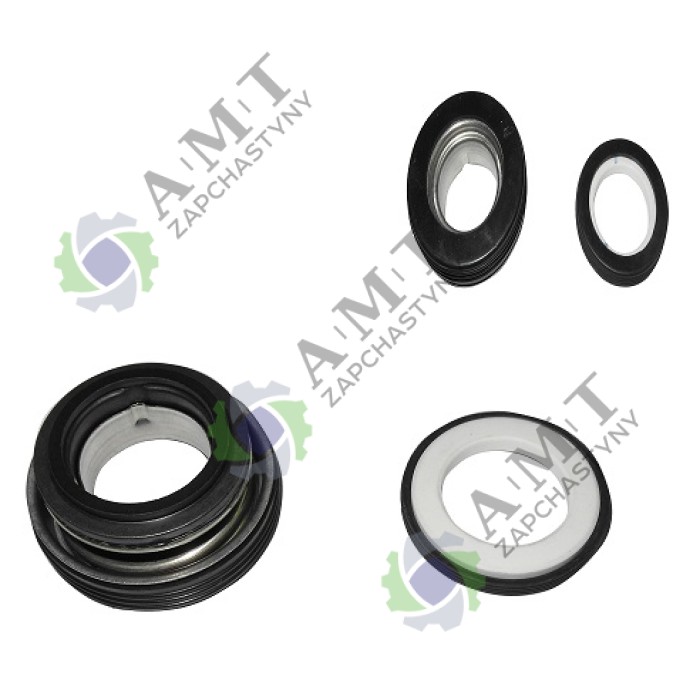 Сальник керамічний (з пружиною) (D1=53 мм, D2=44 мм, Dвн=27 мм, L=33 мм) мотопомпи