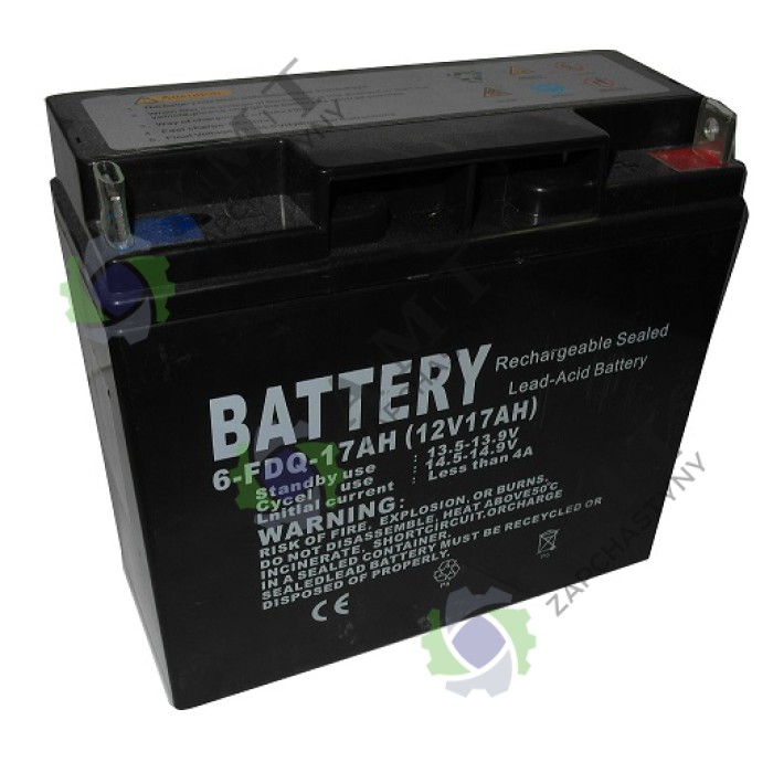 Акумулятор (12В, 17 А/год) генератора