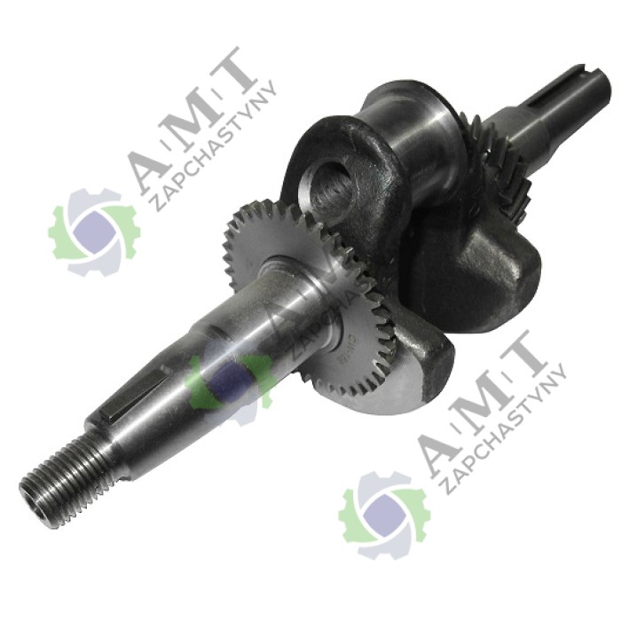 Вал коленчатый ДБ G160F (короткий)(шпонка, D=20 мм) Loncin 163cc (кованый)