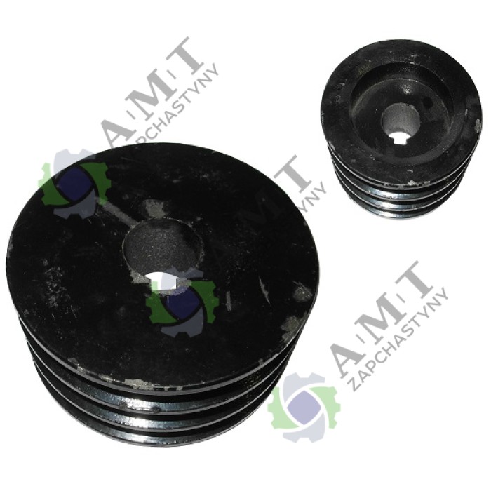 Шкив ведомый (профиль А, 3 ручья) (D=84 мм, d=26 мм, под шпонку) швонарезчика