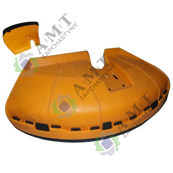 Кожух захисний (помаранчевий, пластина) мотокоси Китай 40/44