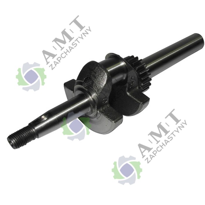 Вал колінчастий (156F) (Dвала=22 мм, Lхвост1=120 мм, шпонка 5х5 мм, М8) газонокосарки 4T ??Vitals