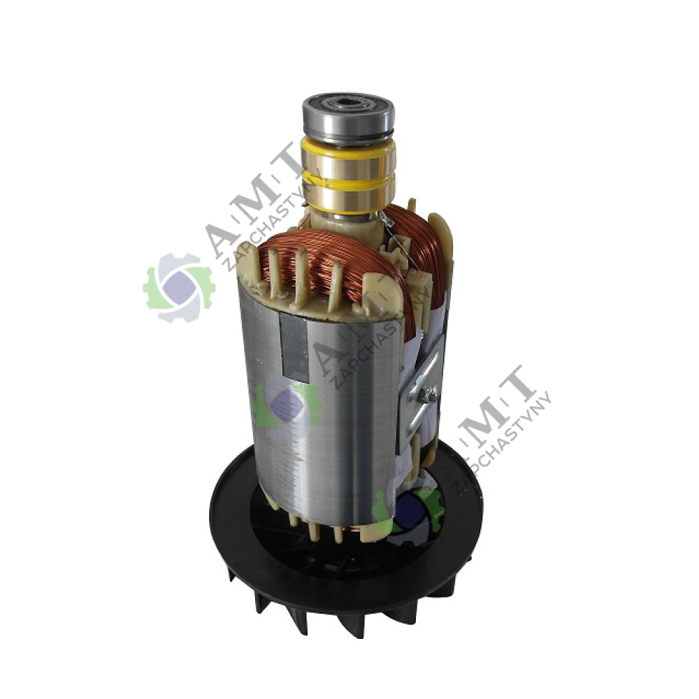 Ротор (2,5-2,8 кВт) (Dж=95, Lж=110, Lобщ=237) (медный) (альтернатора) генератора