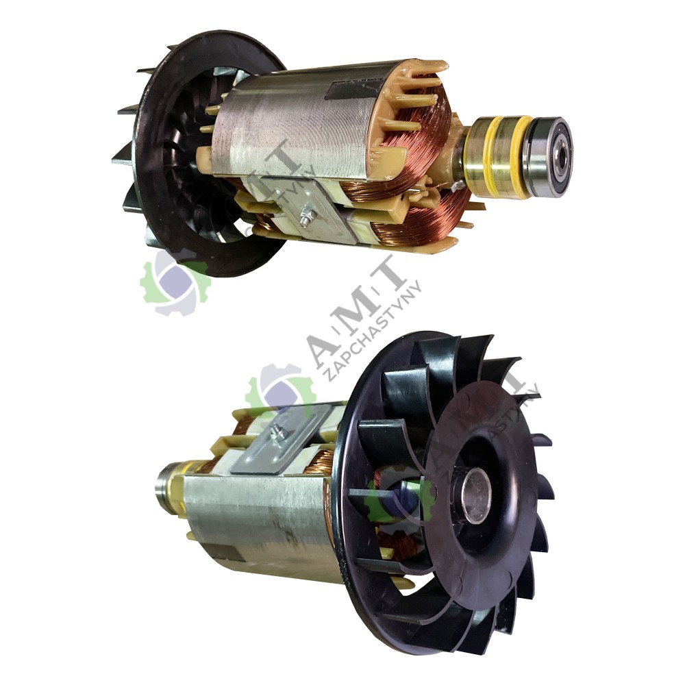 Ротор (2,0-2.2 кВт) (Dж=95, Lж=85, Lобщ=211) (алюминиевый) (альтернатора) генератора