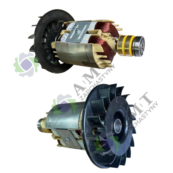Ротор (2,0-2.2 кВт) (Dз=95, Lз=85, Lзаг=211) (мідний) (альтернатора) генератора