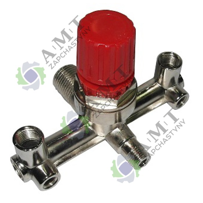 Регулятор тиску (6 виходів) (павук) компресора