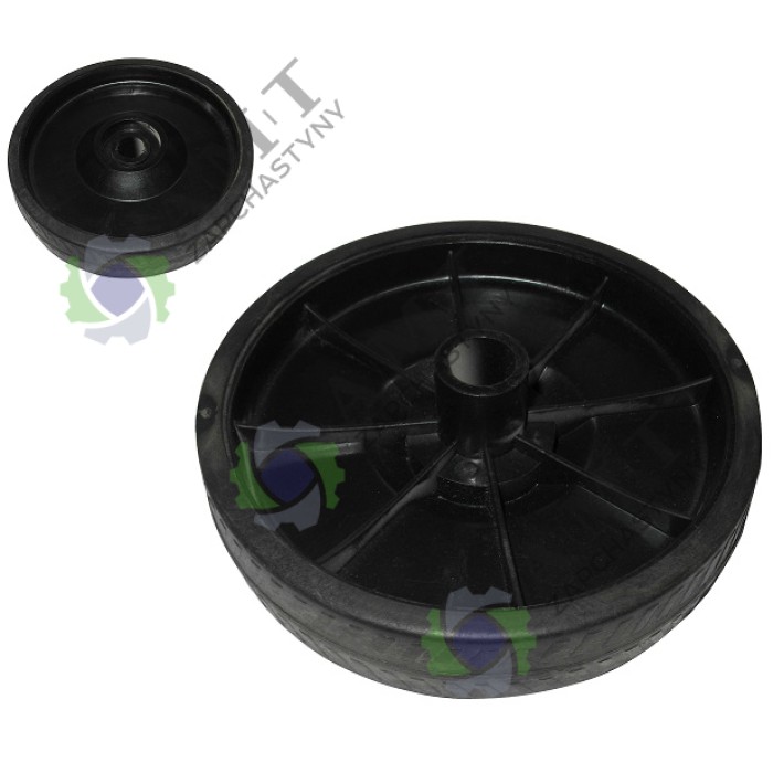 Колесо (D=147 мм, d=17 мм, гума 7мм) компресора