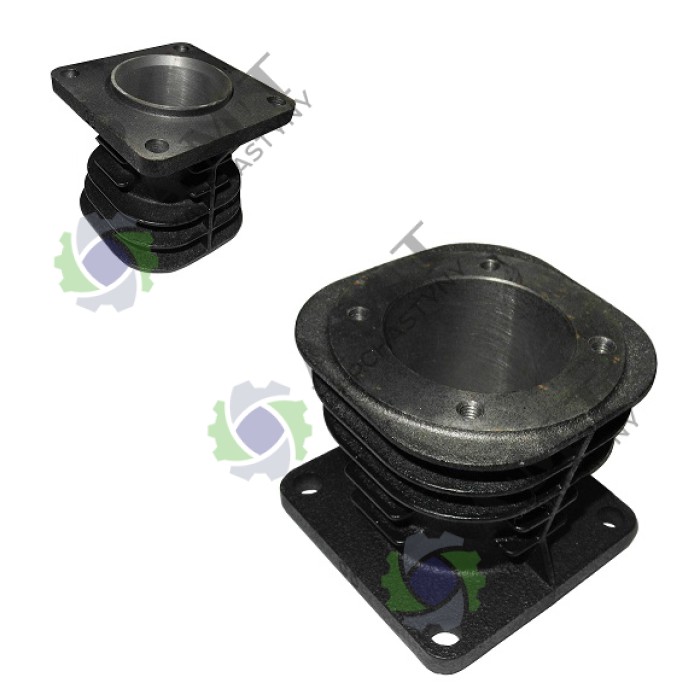 Циліндр (D=51 мм. Н=80 мм.)(4 отв.70x70мм.) компресора