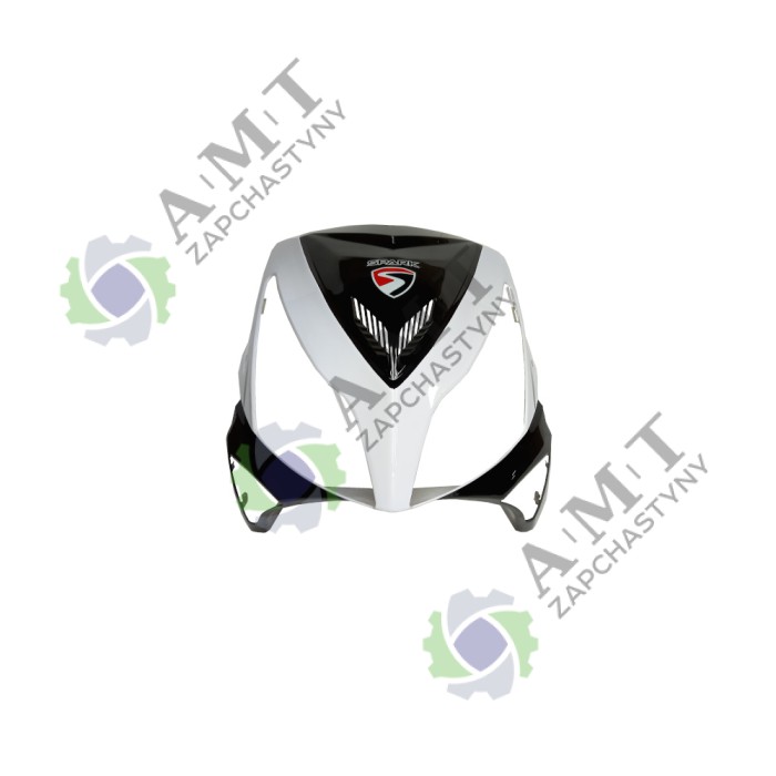 Облицовка передней фары черно-белая SP150S-17R