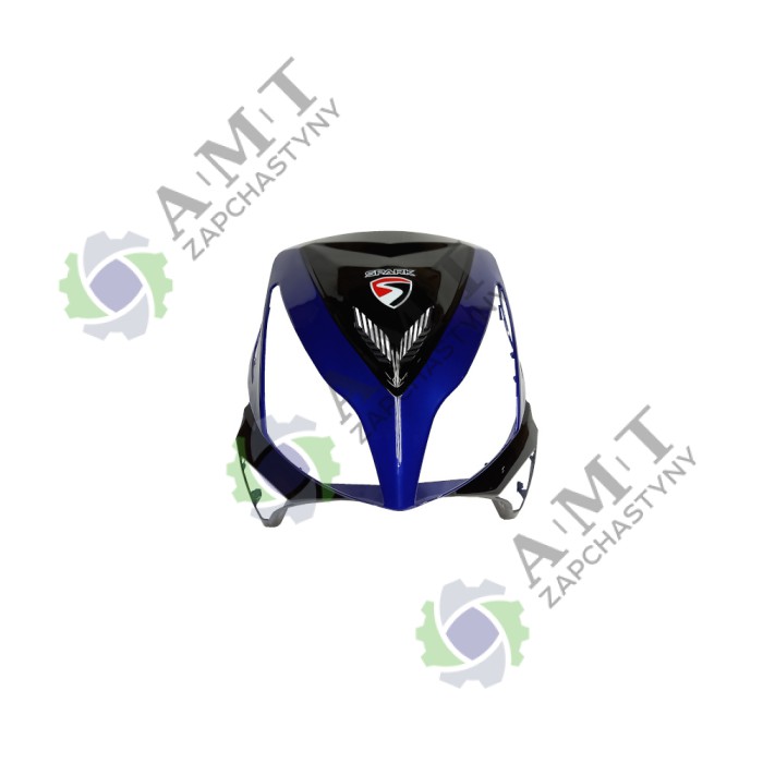 Облицовка передней фары черно- синяя SP150S-17R