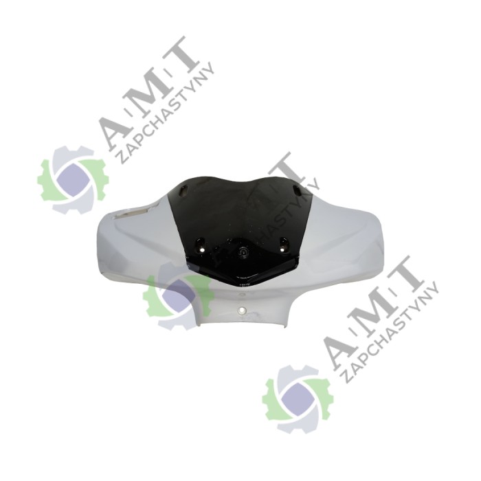 Облицовка руля передняя черно-белая SP150S-17R