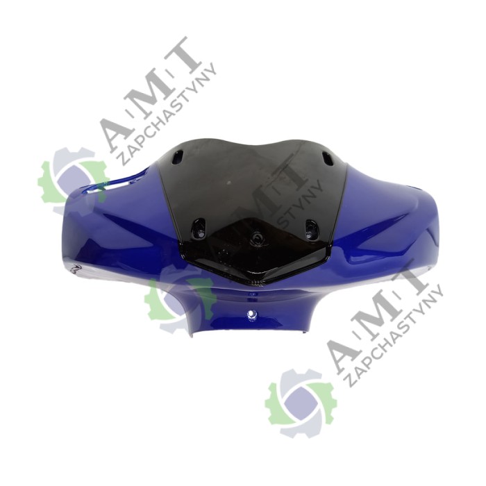 Облицовка руля передняя черно- синяя SP150S-17R