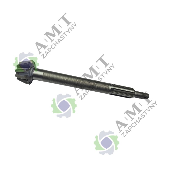 Вал шестерни угловой МБ2060-МБ2090 (z=10, косой зуб)