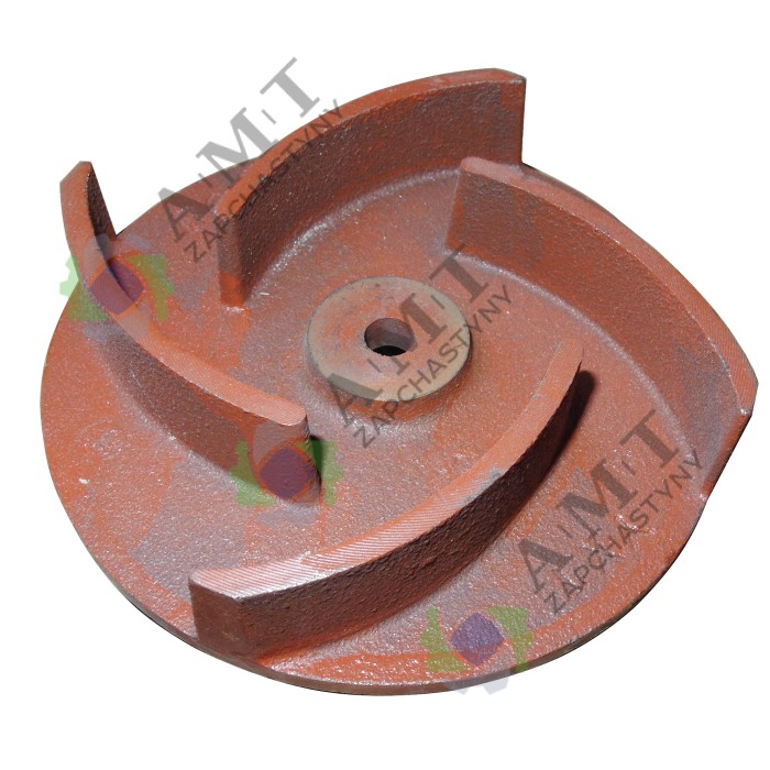 Крильчатка (4-ри лопаті)(D=123 мм, шпонка 19мм) мотопомпи