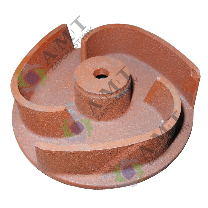 Крильчатка (3-ри лопаті) (D=140 мм, d=25 мм шпонка) мотопомпи