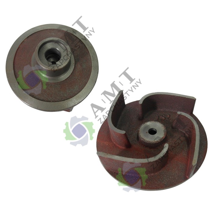 Крильчатка (4-ре лопаті)(D=120 мм, шпонка 19мм) мотопомпи